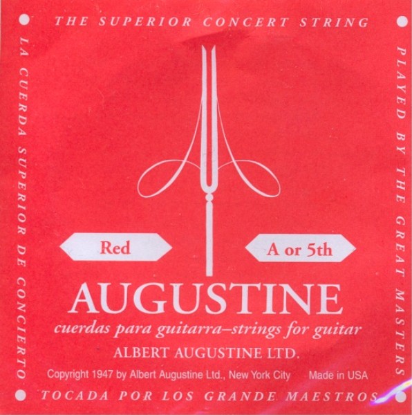 Augustine red - A5 Einzelsaite, medium tension