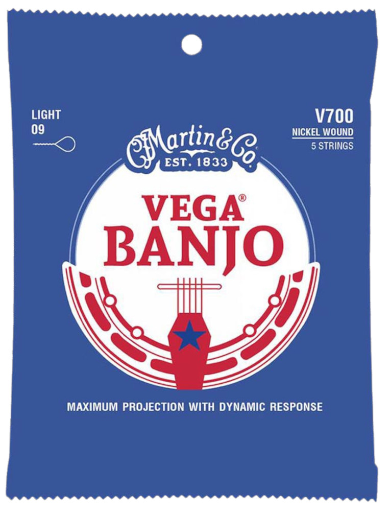 Martin V700 Vega Banjo - 5-string (009-020)