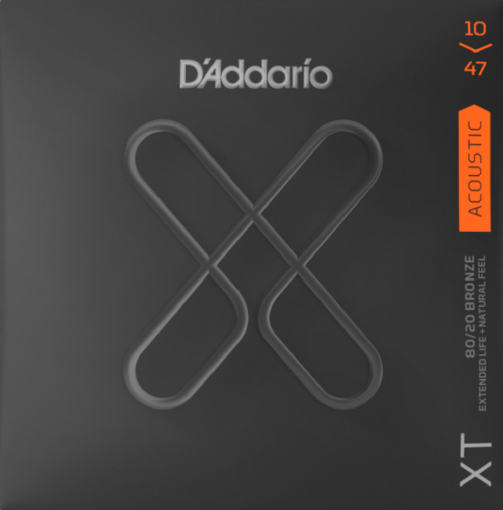 D'Addario XTABR1047 - XT Bronze - extra light (010-047)