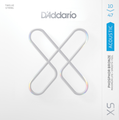 D'Addario XSAPB1047-12 - 12-string extra light (010-047)
