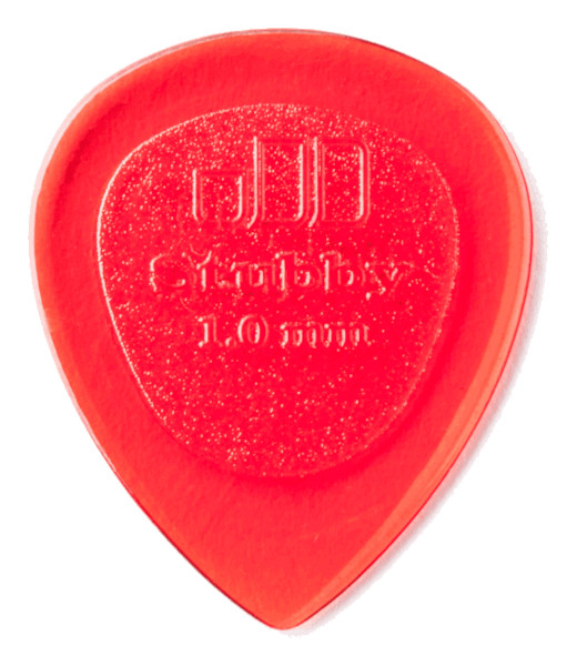 Dunlop Stubby Jazz - 1,00 mm - rot
