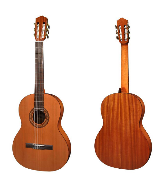 Salvador Cortez CC-22-SN, 7/8 Gitarre, massive Zeder / Mahagoni