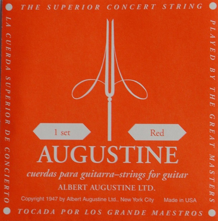 Augustine red - Satz, medium tension